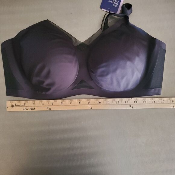 Honeylove CrossOver Bra Black Underwire-free Adjustable 3X 44 DD  44 DDD NWT - Picture 8 of 10